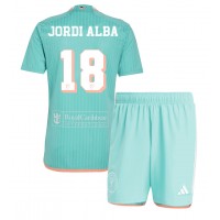 Camisa de time de futebol Inter Miami Jordi Alba #18 Replicas 3º Equipamento Infantil 2024-25 Manga Curta (+ Calças curtas)